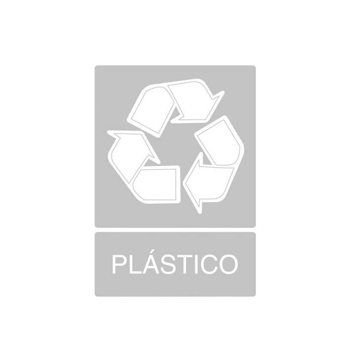 Rótulo de reciclaje “plástico”